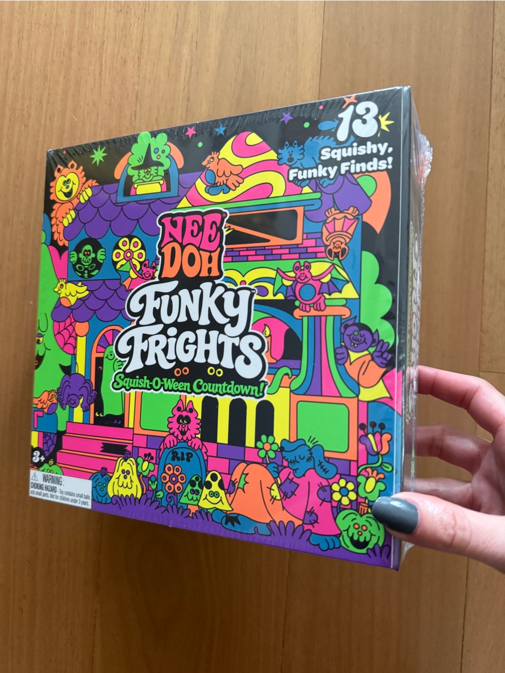 New sealed Needoh Funky Frights Halloween Advent calendar